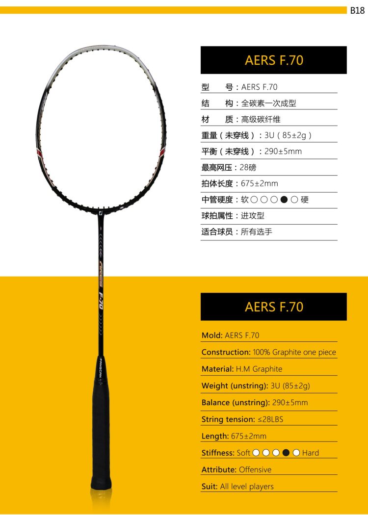 B18_Badminton Racket